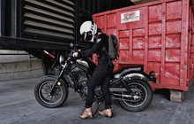 Load image into Gallery viewer, Burly Brand Voyager Back Pack - Black Burly Brand