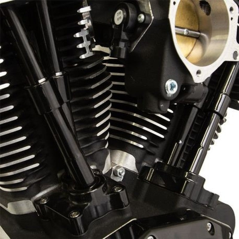 S&S Cycle 99-17 BT Models Quickee Pushrods w/ Gloss Black Covers-Push Rods-S&S Cycle