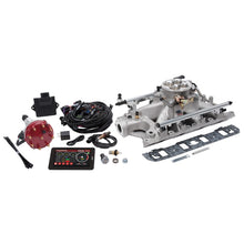 Load image into Gallery viewer, Edelbrock Pro Flo 4 Fuel Injection Kit Seq Port Ford 289-302 ci 550 HP 29 LbHr Injectors Satin Edelbrock
