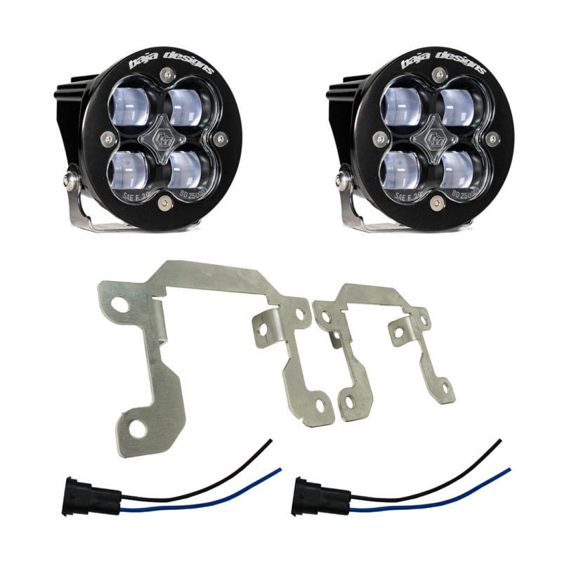 Baja Designs Ford/Subaru SAE Squadron Fog Light Pocket Kit - White Baja Designs