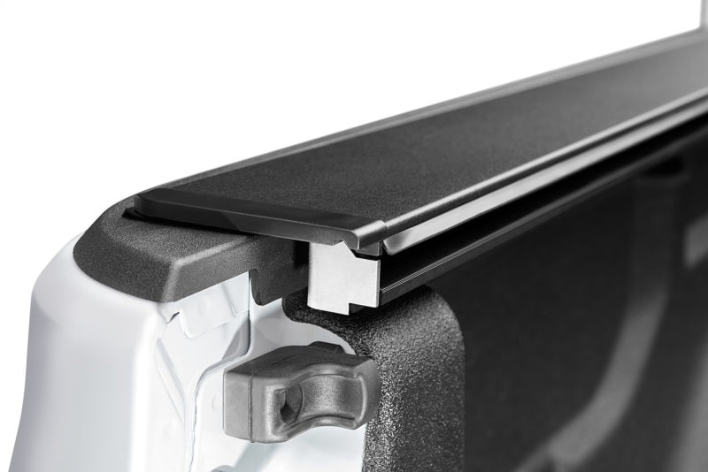 Rugged Ridge Armis Retractable Locking Bed Cover w/o Trail Rails 20-21 Jeep Gladiator JT-Tonneau Covers - Hard Fold-Rugged Ridge