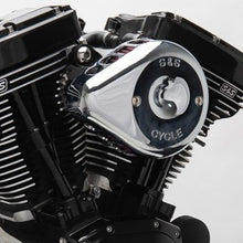 Load image into Gallery viewer, S&amp;S Cycle 91-06 XL w/ Stock CV Carb Chrome Mini Teardrop Stealth Air Cleaner Kit-Air Intake Components-S&amp;S Cycle