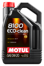 Load image into Gallery viewer, Motul 5L Synthetic Engine Oil 8100 0W20 Eco-Clean - Black Ops Auto Works