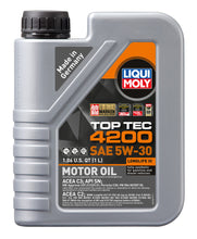 Load image into Gallery viewer, LIQUI MOLY 1L Top Tec 4200 New Generation Motor Oil SAE 5W30 LIQUI MOLY