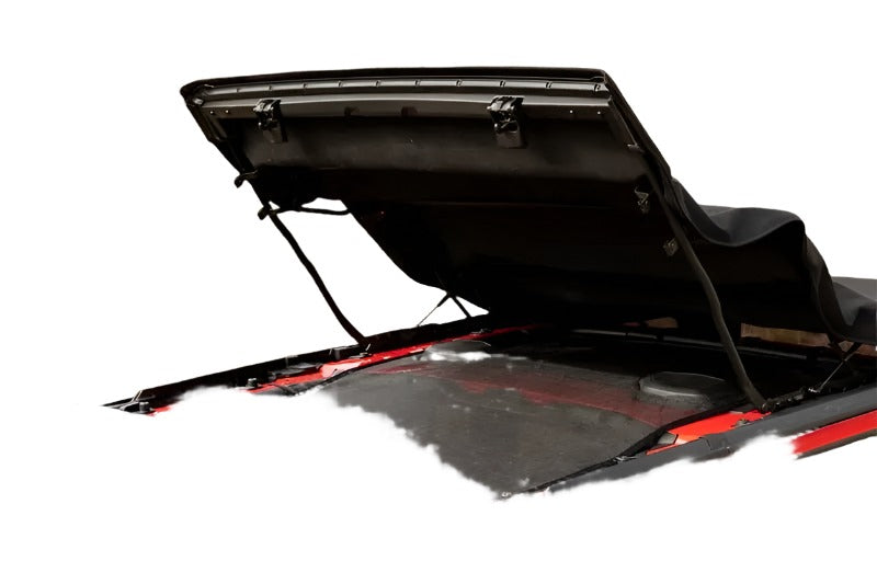 Rampage 2018-2019 Jeep Wrangler(JL) Unlimited Sport 4-Door Mesh Shade Top - Extended - Black Rampage