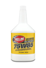 Load image into Gallery viewer, Red Line 75W85 GL-5 Gear Oil - Quart Red Line