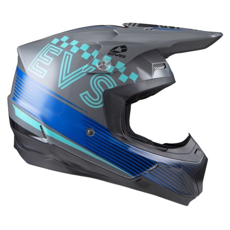 EVS T5 Torino Helmet Grey - Medium EVS