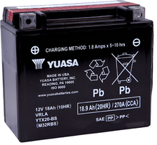 Load image into Gallery viewer, Yuasa YTX20-BS Maintenance Free AGM 12 Volt Battery (Bottle Supplied)-Batteries-Yuasa Battery
