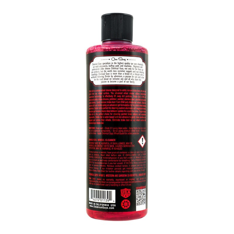 Chemical Guys Diablo Gel Wheel & Rim Cleaner - 16oz Chemical Guys