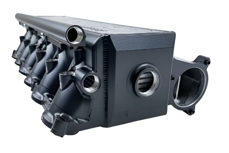 CSF Gen 2 B58 Race X Charge-Air-Cooler Manifold - Thermal Black Finish CSF