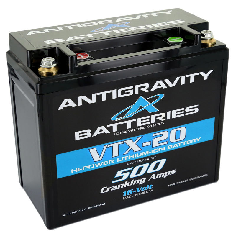 Antigravity Special Voltage YTX12 Case 16V Lithium Battery - Left Side Negative Terminal-Batteries-Antigravity Batteries