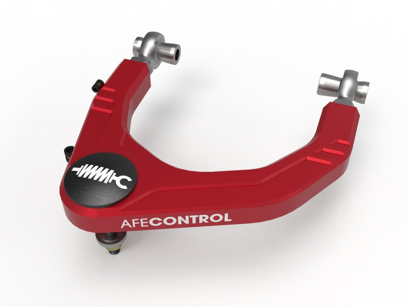 aFe Control 05-23 Toyota Tacoma Upper Control Arms - Red Anodized Billet Aluminum-Uncategorized-aFe-802959008089-