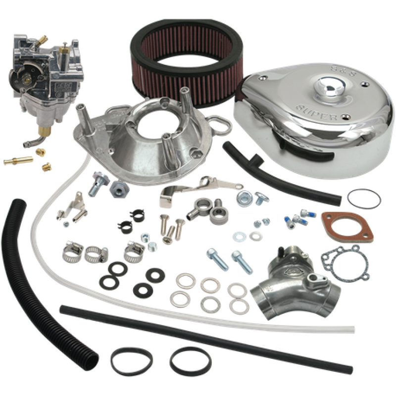 S&S Cycle 99-05 BT Models Super E Carburetor Kit-Misc Powersports-S&S Cycle