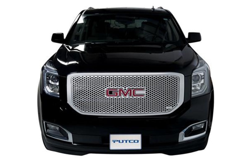 Putco 15-20 GMC Yukon XL Punch Stainless Steel Grilles Putco