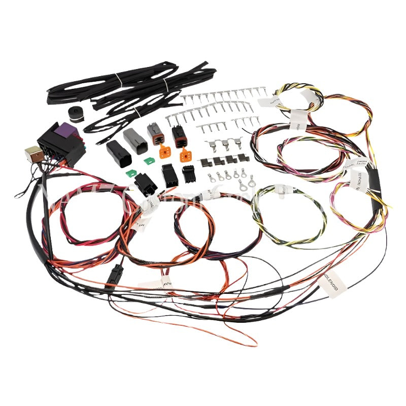 NAMZ 2019 V-Twin Ver-1 Complete Bike Harness w/Starter Relay & 3-Circuits NAMZ