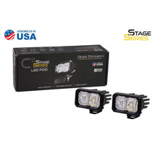 Load image into Gallery viewer, Diode Dynamics Stage Series 2 In LED Pod Pro - White Fog Standard ABL (Pair)-Light Accessories and Wiring-Diode Dynamics-691026125848-