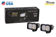 Load image into Gallery viewer, Diode Dynamics Stage Series 2 In LED Pod Pro - White Flood Standard RBL (Pair) Diode Dynamics