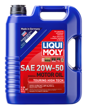 Load image into Gallery viewer, LIQUI MOLY 5L Touring High Tech Motor Oil SAE 20W50 LIQUI MOLY