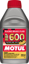 Load image into Gallery viewer, Motul 1/2L Brake Fluid RBF 600 - Racing DOT 4 Motul