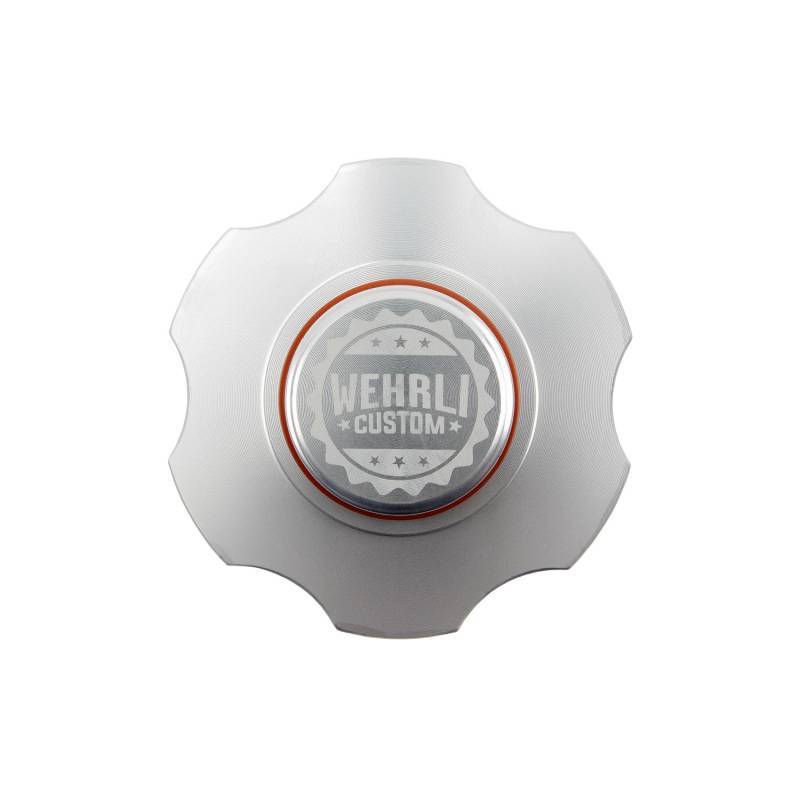 Wehrli 98.5-23 Cummins Billet Aluminum Clear Anodized Oil Fill Cap Wehrli