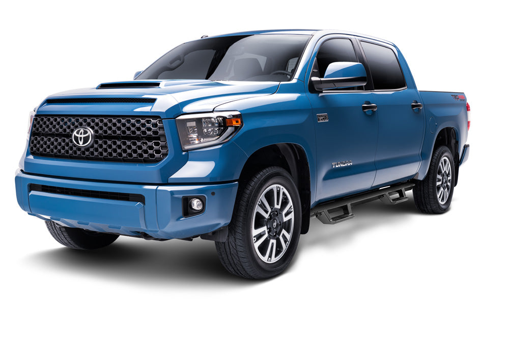 N-Fab EPYX 07-18 Toyota Tundra Double Cab - Cab Length - Tex. Black-Side Steps-N-Fab