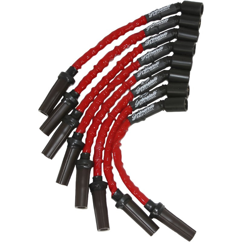 Granatelli 99-23 GM Truck/SUV V8 (Excl 8.1L) Hi-Perf Coil-Near-Plug Conn Kit w/9in Lead/Red Jacket Granatelli Motor Sports