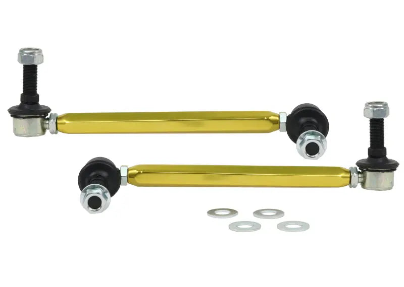 Whiteline-Whiteline Universal Sway Bar - Link Assembly Heavy Duty Adjustable 12mm Steel Ball/Ball Style