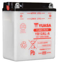 Load image into Gallery viewer, Yuasa YB12AL-A Yumicron 12 Volt Battery-Batteries-Yuasa Battery
