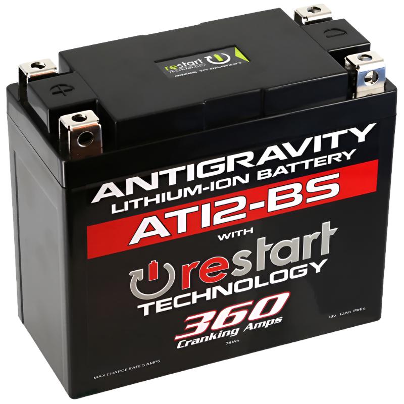 Antigravity YT12-BS Lithium Battery w/Re-Start Antigravity Batteries