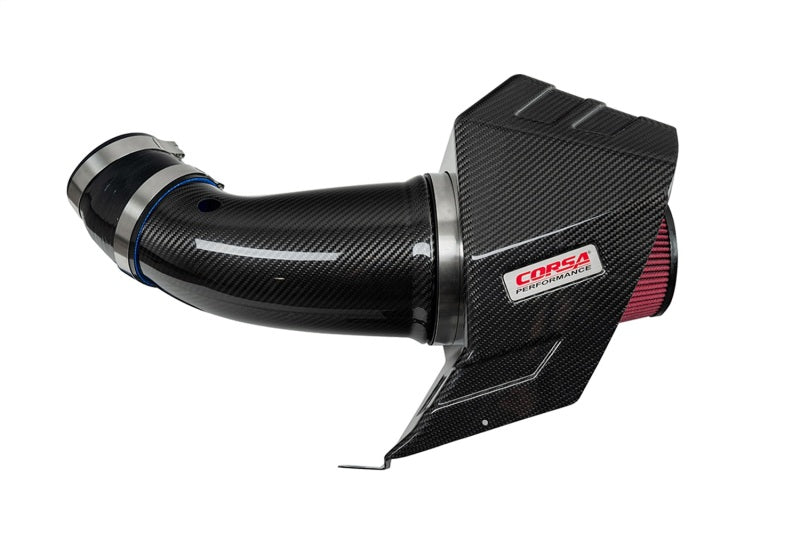 Corsa 20-23 Dodge Durango SRT Hellcat Carbon Fiber Air Intake w/ DryTech 3D No Oil CORSA Performance