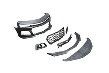 Load image into Gallery viewer, 2010-2015 Camaro ZL1 Front Bumper Conversion 7pcs Flat BLK - Black Ops Auto Works