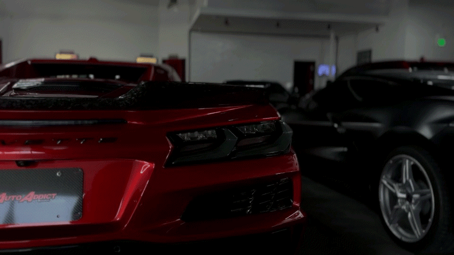 2020-2026 C8 Corvette Euro Smoked LED Sequential Taillights