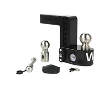 Load image into Gallery viewer, Weigh Safe 6in Drop Hitch w/Built-in Scale &amp; 2in Shank (8K/12.5K GTWR) w/WS05 - Black Cerakote-Hitch Ball Mounts-Weigh Safe