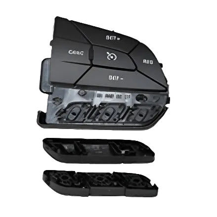 Z Automotive harness plugged into factory aux button location