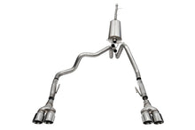 Load image into Gallery viewer, Corsa 22-23 Chevrolet Silverado 1500 Cat-Back Dual Rear Exit with Twin 4in Polished Tips CORSA Performance