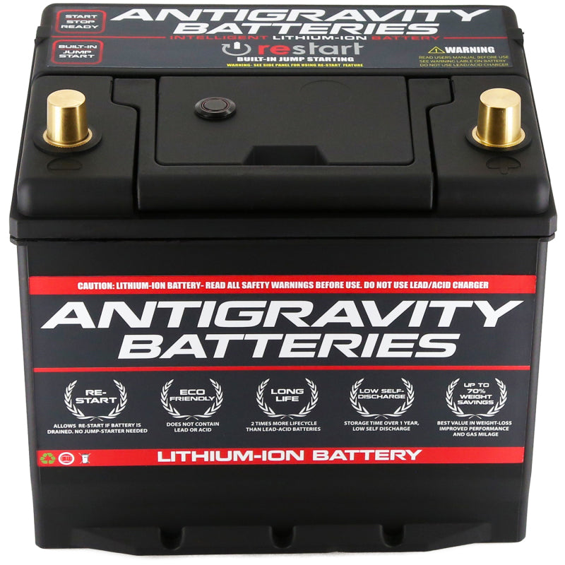 Antigravity Group 24 Lithium Car Battery w/Re-Start Antigravity Batteries
