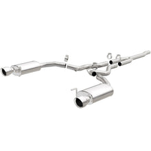 Load image into Gallery viewer, MagnaFlow Cat Back, SS, 2.5in, Street, Dual Split Polished 4.5in Tips 2015 Ford Mustang Ecoboost Magnaflow