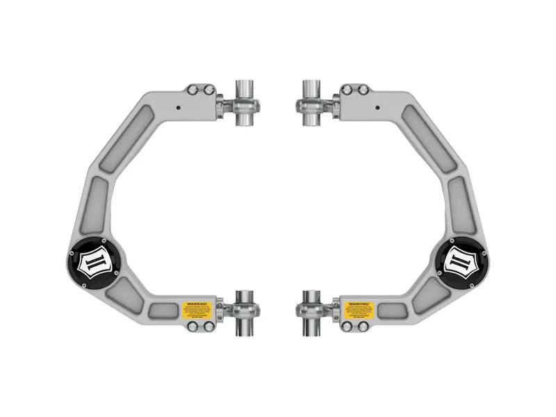 ICON 21-23 Ford F150 Billet Front Upper Control Arms DJ Pro Kit ICON