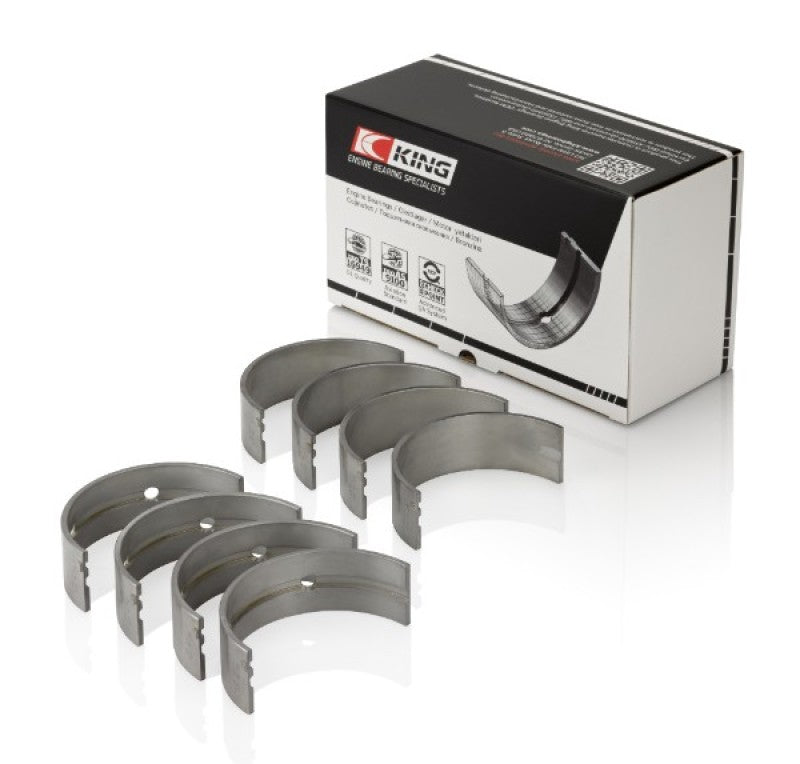 King 2005-2012 Nissan VQ40DE 6 Cyl (Size STD) Performance Main Bearing Set-Bearings-King Engine Bearings