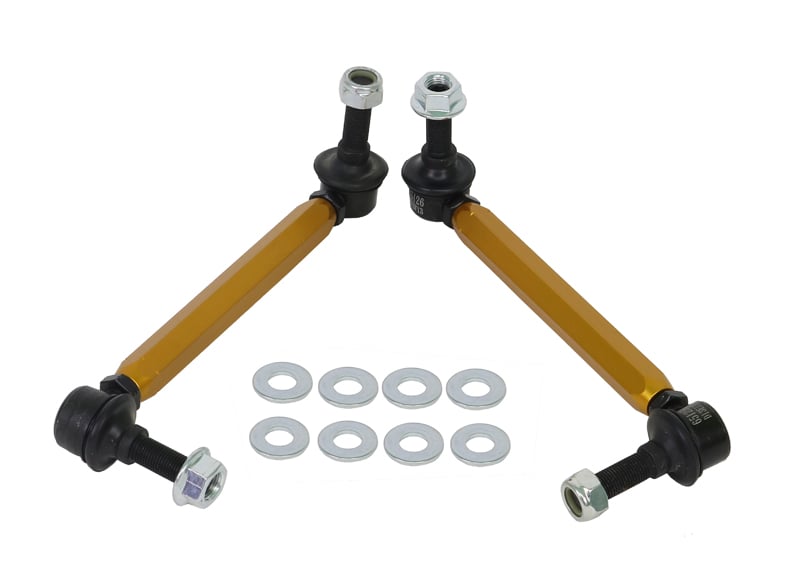 Whiteline-Whiteline 11+ Ford Ranger PX 2WD/4WD Rear Swaybar link kit-Adjustable Extra Heavy Duty Ball Link