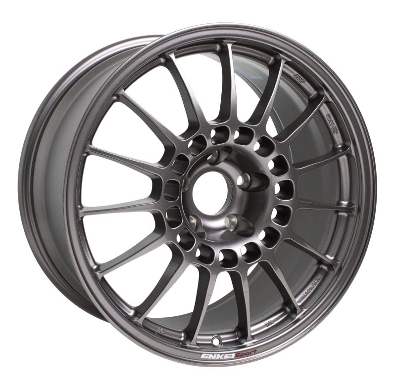 Enkei RCT5 18x9.5 5x114.3 38mm Offset 70mm Bore Dark Silver Wheel-Wheels - Cast-Enkei