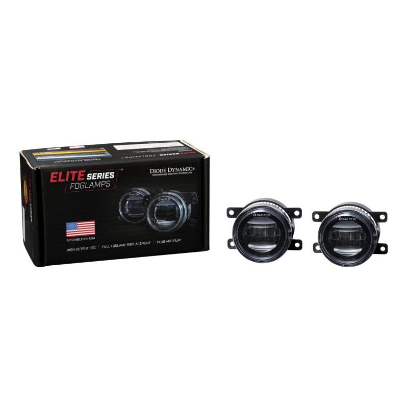 Diode Dynamics Elite Series Type A Fog Lamps - White (Pair)-Fog Lights-Diode Dynamics-195995127211-