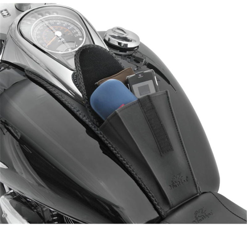 Mustang 05-08 Suzuki VL800 Volusia, Boulevard C50 Tank Bib - Black Mustang Motorcycle