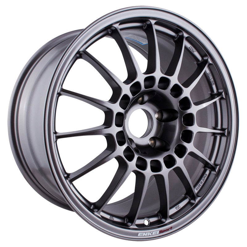 Enkei RCT5 18x9.5 5x114.3 38mm Offset 70mm Bore Dark Silver Wheel-Wheels - Cast-Enkei