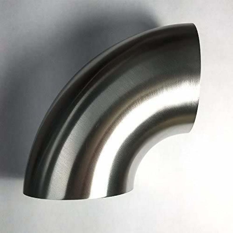 Stainless Bros 1.50in Diameter 1D / 1.50in CLR 90 Degree Bend No Leg Mandrel Bend - Black Ops Auto Works