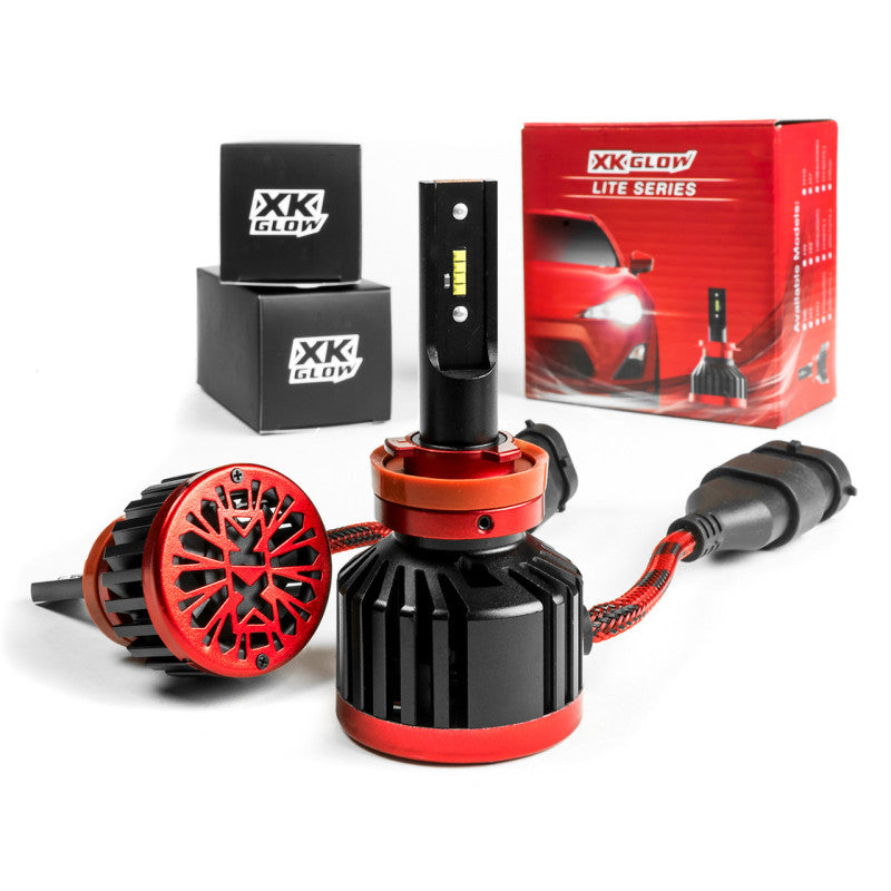 XK Glow H4/HB2/9003 LITE Series LED Headlight Kit-Light Accessories and Wiring-XKGLOW