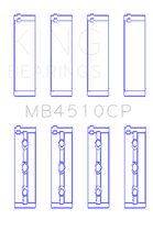 Load image into Gallery viewer, King 2005-2012 Nissan VQ40DE 6 Cyl (Size STD) Performance Main Bearing Set-Bearings-King Engine Bearings