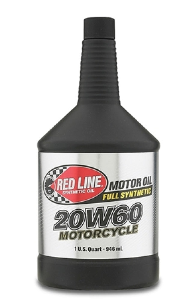 Red Line 20W60 Motorcycle Oil - Quart Red Line