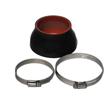 Load image into Gallery viewer, Granatelli 4in-3in Silicone Reducer Sleeve w/Clamps Granatelli Motor Sports