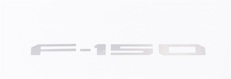 Putco 18-20 Ford F-150 (Cut Letters/Stainless Steel) Tailgate Putco